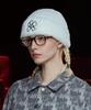 UNALLOYED Flower Fur Beanie / Ivory