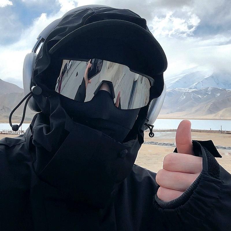 Bergsteigerbrille für Herren Damen Reise Sonnenbrille Outdoor Wandern UV-Schutz Reiten Augenschutz Integrierte Sonnenbrille