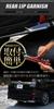 Rear Lip Garnish 3PCS for 80 Series Si Stainless 80 NOAH VOXY Toyota TOYOTA S YOURS ZS/Noah (Early/Late Model) [Material Steel] y33-036 [2]