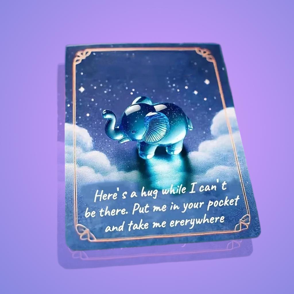 Tiny Resin Animal Miniature Elephant Figurine For Kids Birthday Party Favors Baby Showers Graduation Wedding Supplies