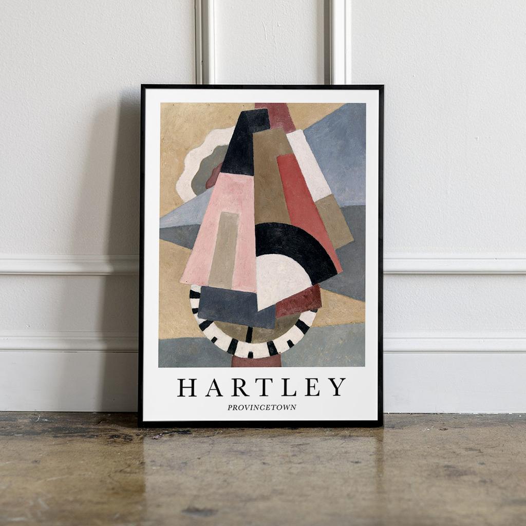 Plakat Hartley abstrakcja