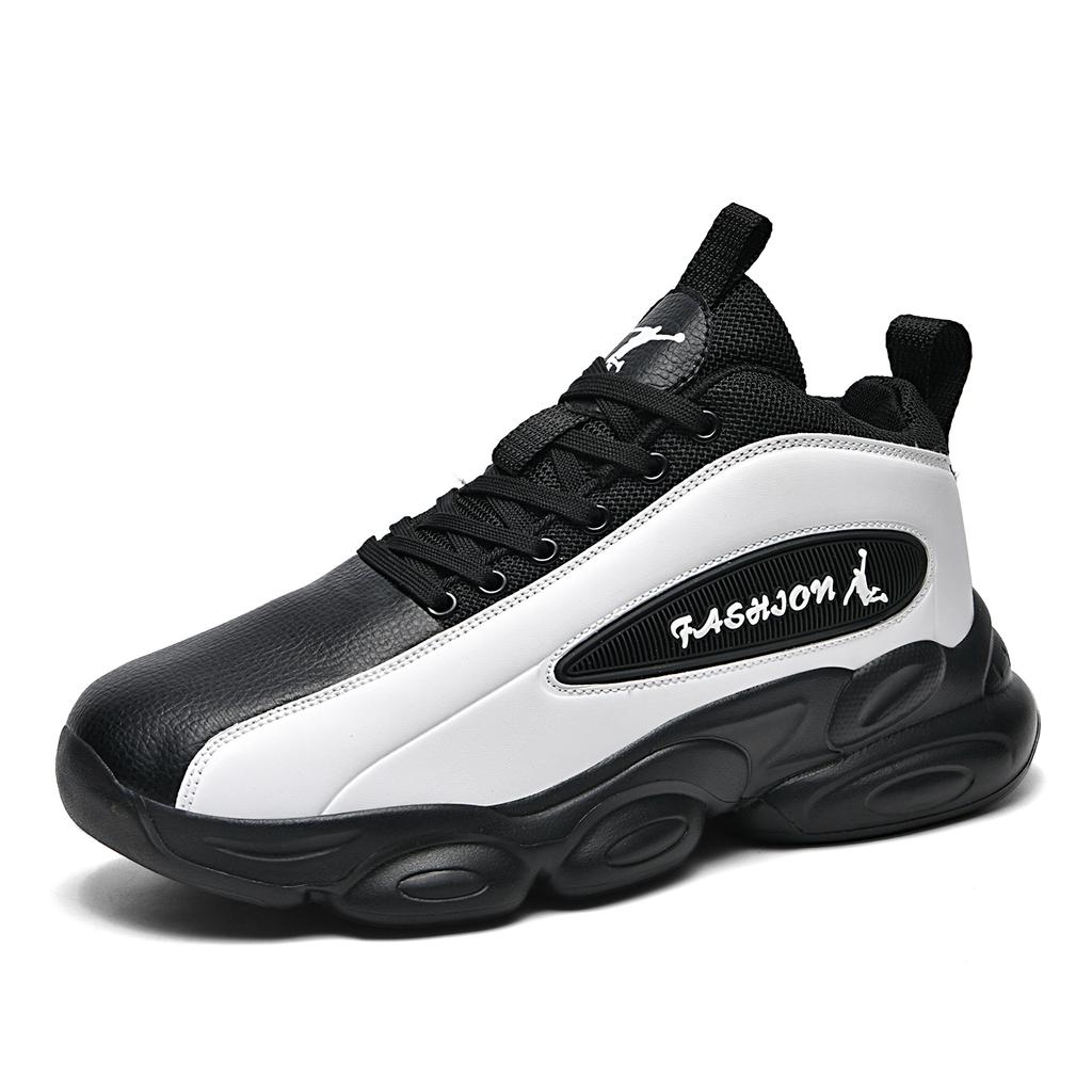 Basketball shoes four seasons new breathable light soft sole outdoor men's casual sneakers fashion students running sports shoes