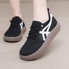 2025 shoes women's soft sole non-slip breathable light lazy shoes fashion casual mesh comfortable one-pedal German training shoes