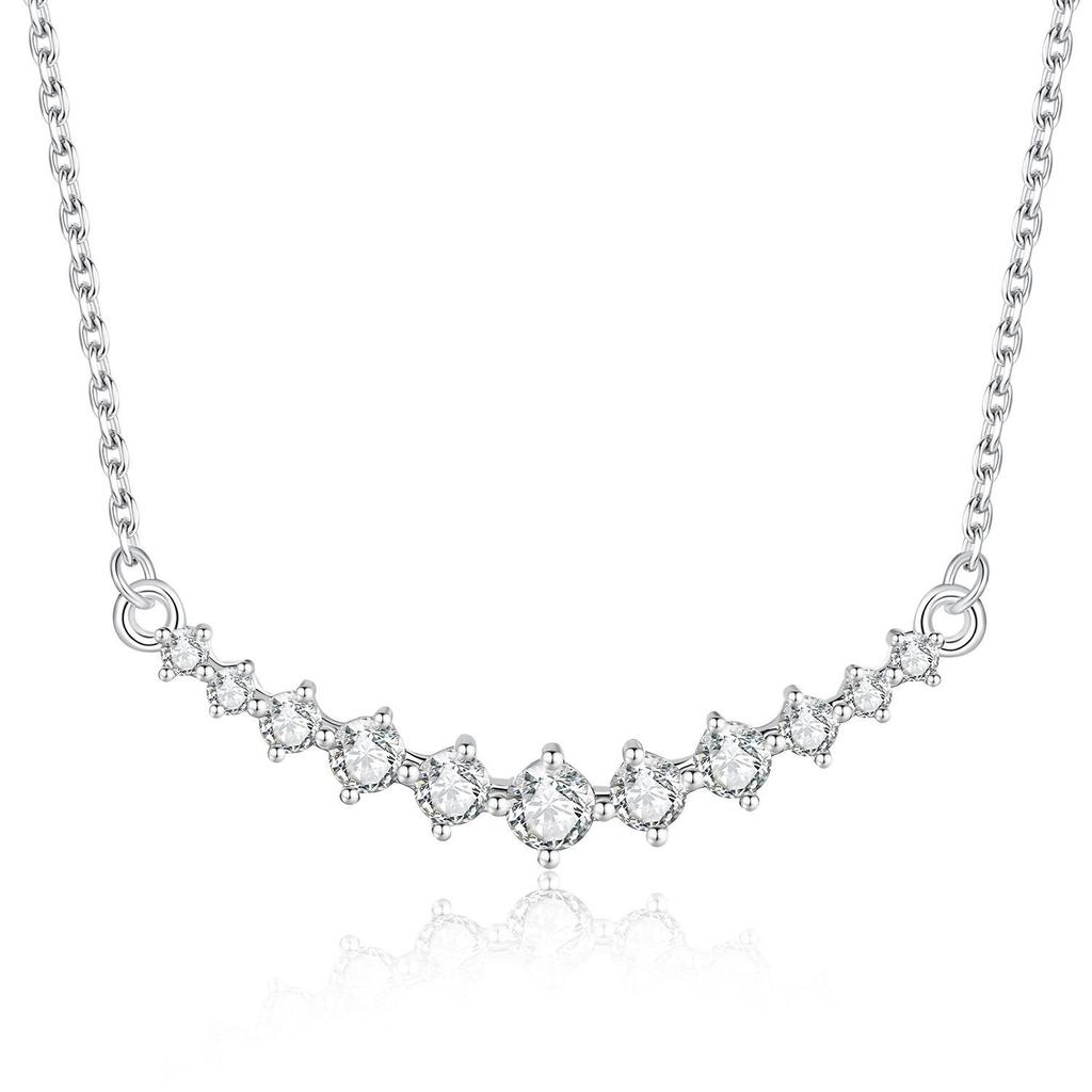 Cross Classic Moissanite Necklace: High-End Women's Accessory & Internet Celebrity Favorite