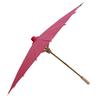 Smiti Japanese Paper Solid 9 84cm Rose Red Parasol, Color, Colors, Diameter,