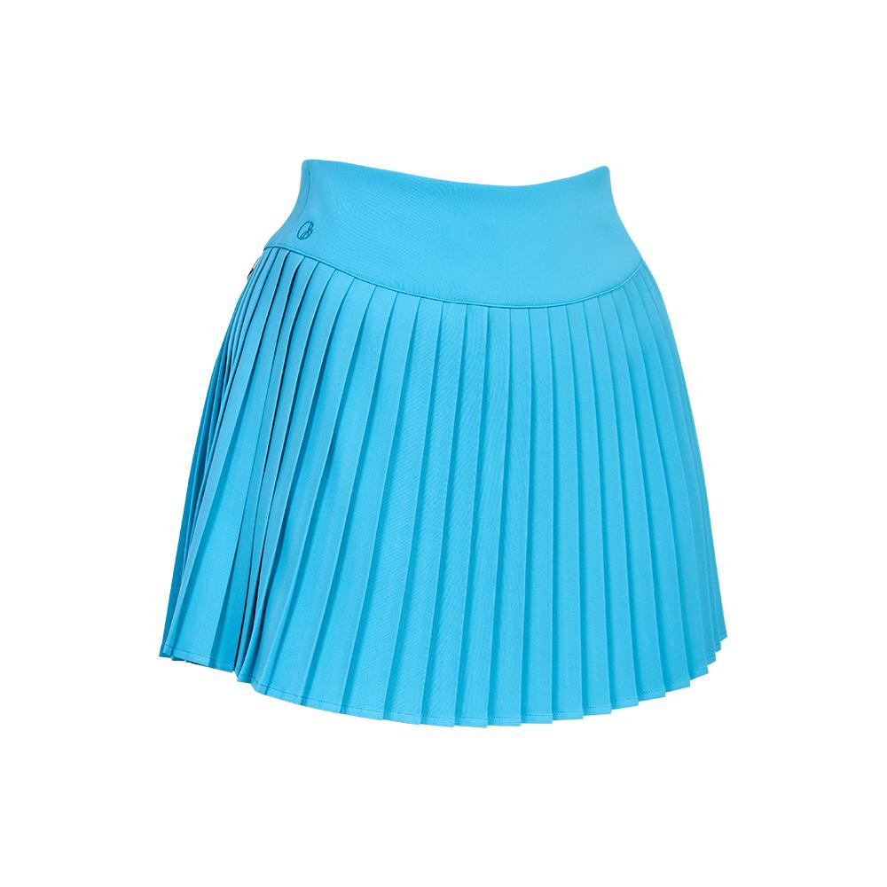 J.JANE Simple Pleated Skirt (Turquoise)