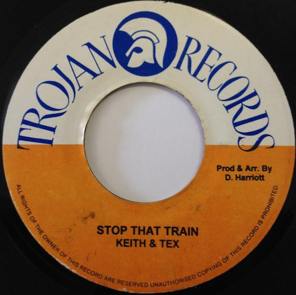 

7inch Record KEITH TEX DESMOND DEKKER THE Stop That Train Mother Young Gal NONE Trojan Records Jamaica Reggae Ska Dub Used