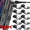 10/8/1PCS Charging Port Anti-Dust Dirt Plug for IPhone 15 Samsung Type-C Port Protector Silicone Dustplugs Cover Anti-Lost Cap2