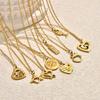 Fashion Stainless Steel Pendant Necklace Gold Jewelry Necklace