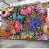 3D Photo Wallpaper Modern Art Mural Flowers Butterfly Living Room Bedroom Dining Room Background Wall Painting Home Decor