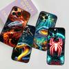 Anime Biology Design Phone Case For Apple iPhone 17 16 16E 15 14 13 12 11 Pro Max Plus Black Soft Silicone