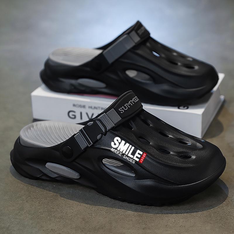 Men s Versatile EVA Non-Slip Thick-Soled Driving & Beach Shoes 40-41