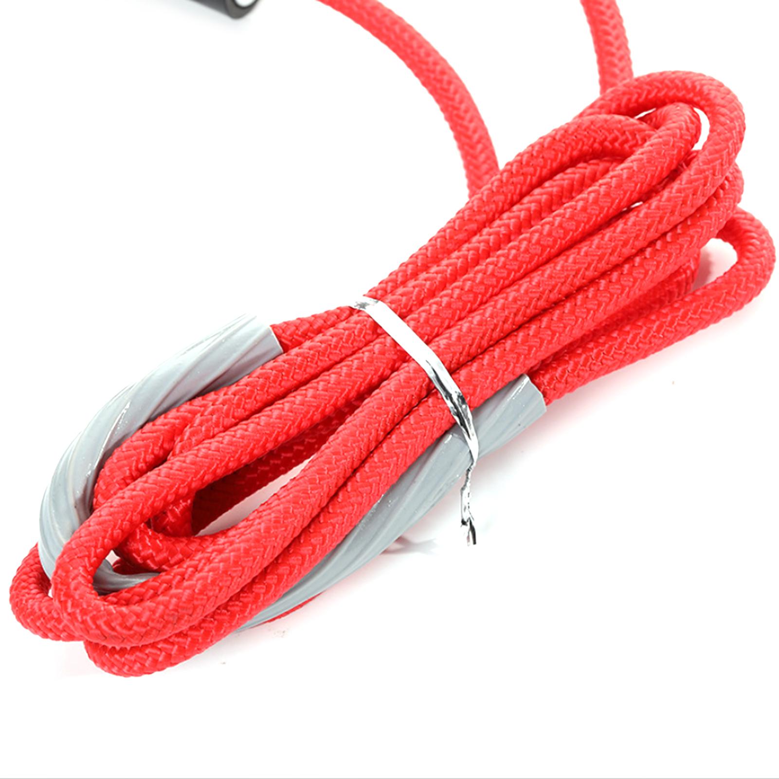 

Скакалка Плетеная хлопчатобумажная веревка Нескользящая ручка для взрослых Дети Тренировка Скакалка