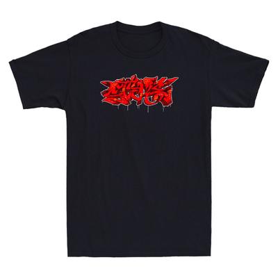 Graffiti Piece Red Graffiti Hiphop Design Vintage Men#039;s Short Sleeve TShirt Tee Unisex T-Shirt