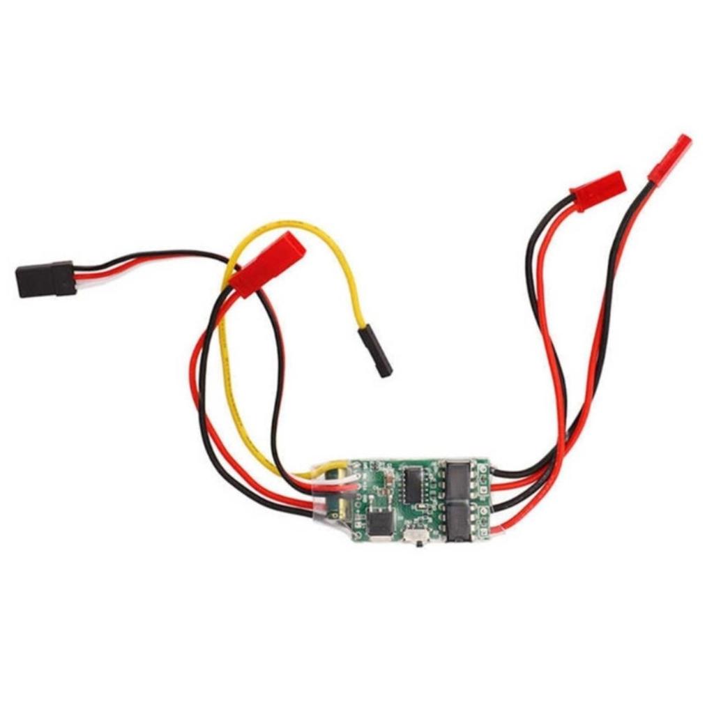 Remote Control Sensorless Brushed Esc for Programming Motor Brushed Esc Car with Double Channel Bidirectional