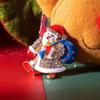 Corsage Pin Clothing Accessories Christmas Pins Women Brooch Santa Claus Brooch New Year Gift