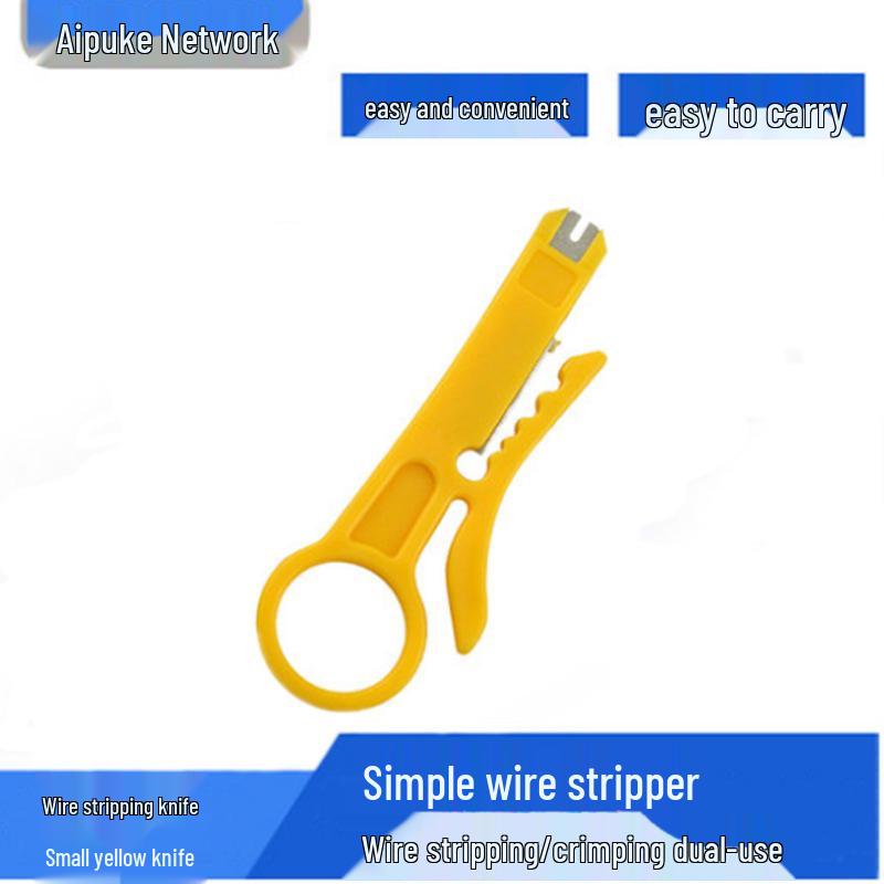 High-Quality Multi-Functional Yellow Wire Stripping Tool