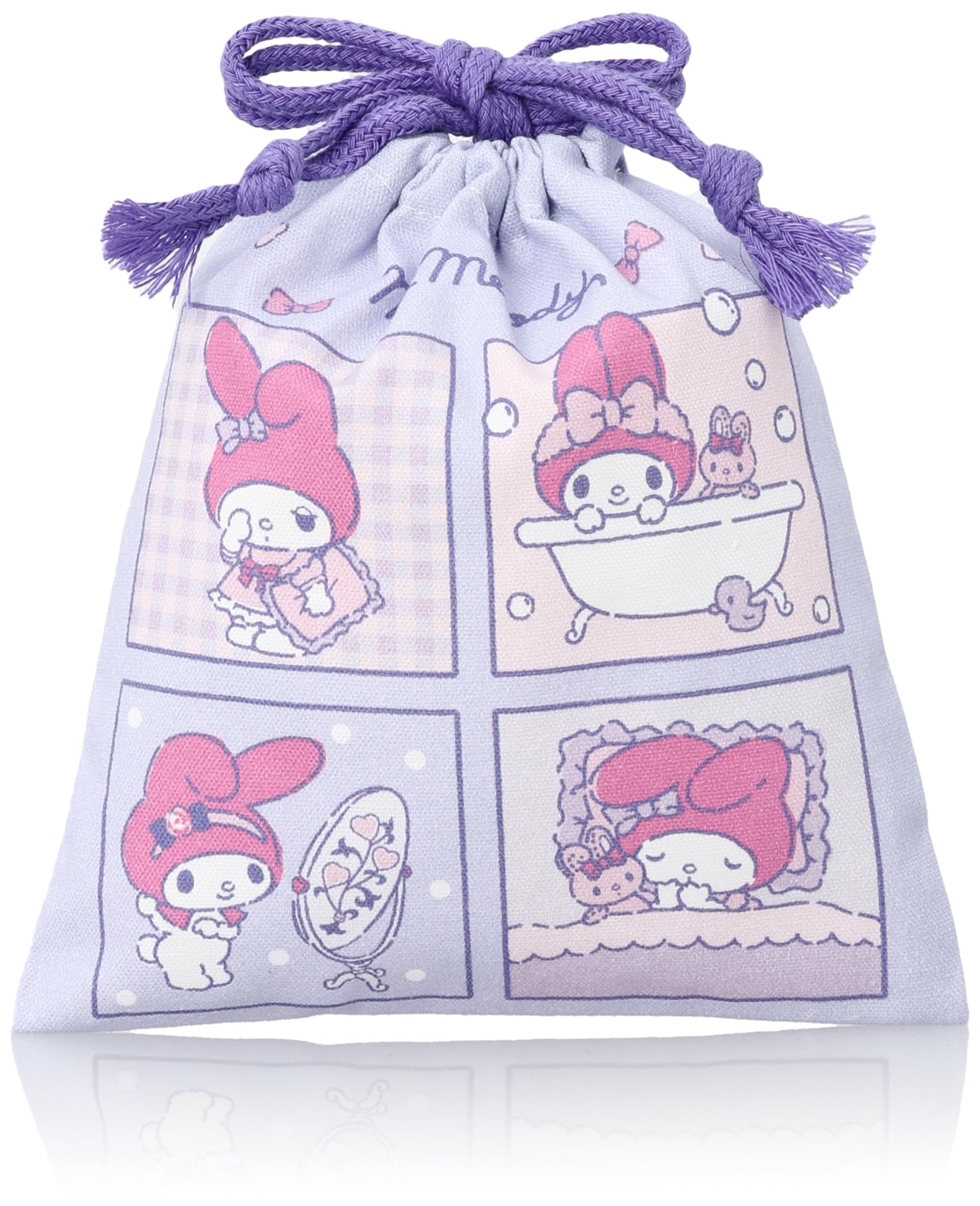 

Drawstring Purse Character Drawstring XS Girls Purple [My Melody] JMM-600