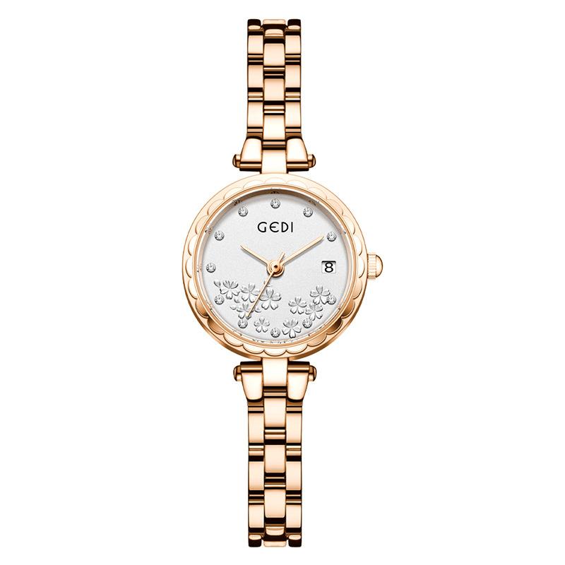 

Niche High-End Sense Alloy Watch, Student Party, Exquisite Chinese Style Quartz Watch, Women S Waterproof Bracelet Watch