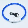 40/50/70cm Size customizable New Dog Luminous Collar Bright Dog Collar Glowing Led Light Dog Collar Light Night Safety