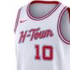 Nike Dri-Fit Letter Print Casual Sleeveless Basketball Jersey SW Fan Edition 23-24 Season Houston Rockets Jabari Smith Jr. 10 Men jersey DX8503-105