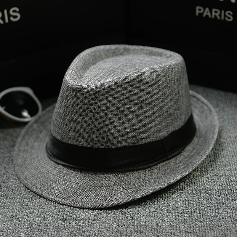 Panama Cotton Linen Sun Hat With Wide Brim For Men Women Casual Summer Accessory
