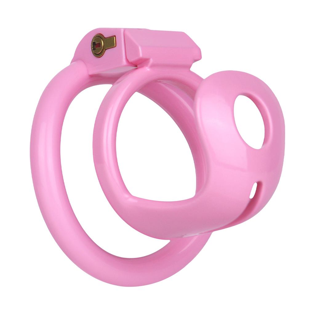 AS-031 ABS Resin Chastity Lock Wearable Catheter Chastity Device Adult Product Sissy Sex Toy