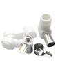 90° TV Cable RF Connector - 9.5mm Solder-Free Antenna Male Plug