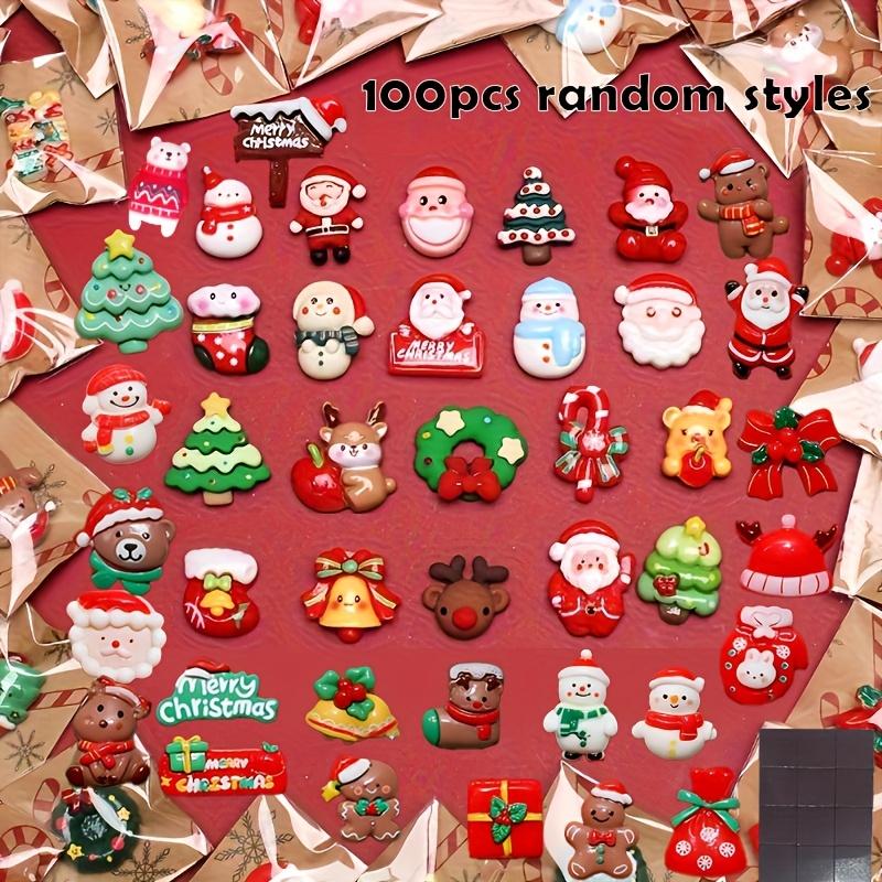 

Mixed Xmas Fridge Magnets, 100pcs Santa Snowman Tree Decor. Detailed Resin Casting, Perfect Holiday Gift. Shop Now!