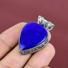 Lapis lazuli pendant vintage jewelry real gemstone pendant 925 sterling silver pendant handmade pendant lapis lazuli jewelry gifts for women