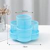360 Rotatable Metal Mesh Pen Holder Multifunctional Stationery Organizer  Makeup Brush