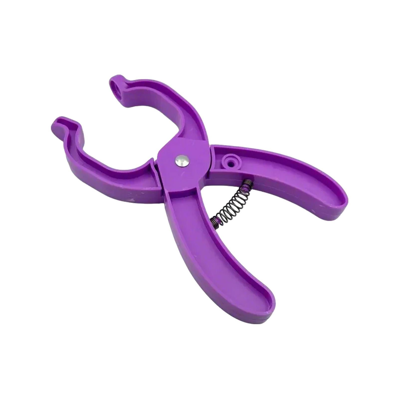 

Crochet Doll Safety Eye Tool Eye Pliers For Easy And Secure Installation Of Lifelike Eyes In Handmade Toys фиолетовый