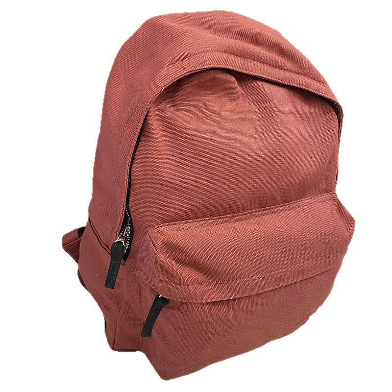 American Retro Canvas Backpack: Classic Style for School, Couples, or Hiking