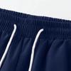 Herren Cargo-Hose mit Kordelzug Lässig Patchwork Mehrere Taschen Gerade Beine Fünf-Punkt-Hose
