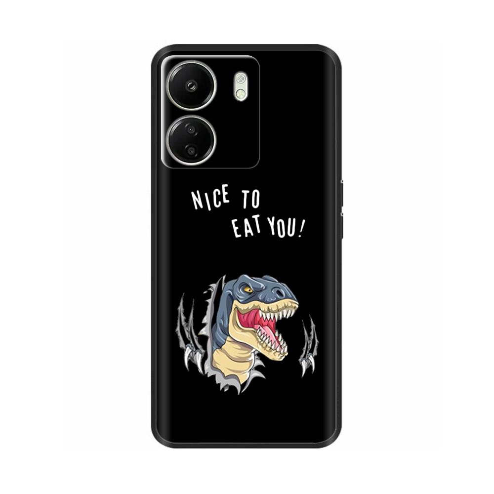 For Xiaomi Poco C65 Case Cute Luxury Painted Back Cover Soft Black Silicone Phone Case For Xiaomi Poco C65 PocoC65 Fundas Bumper