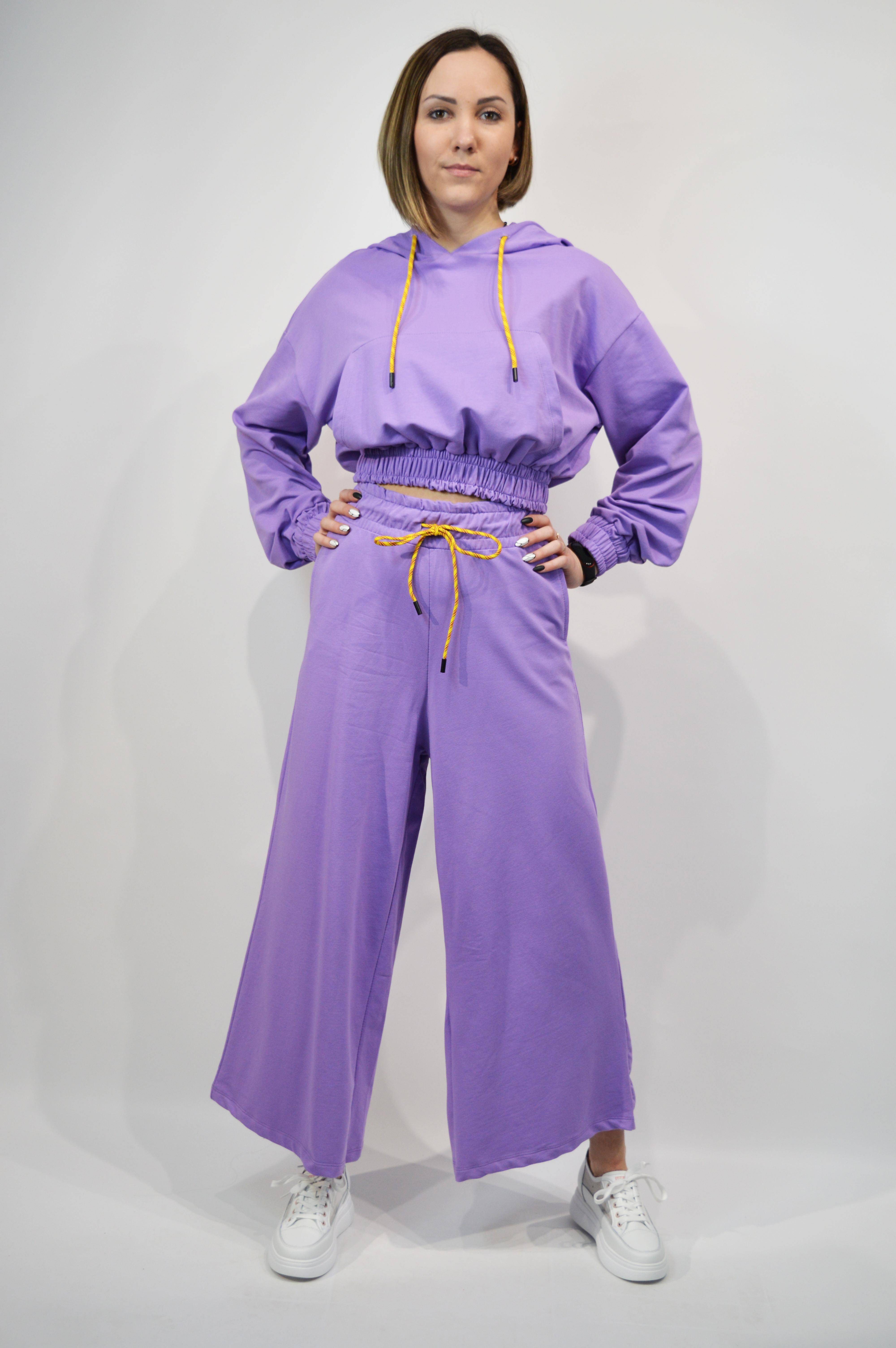 

Костюм жіночий SpeedWay 2452 S Ліловий трійка M середній фіолетовий колір