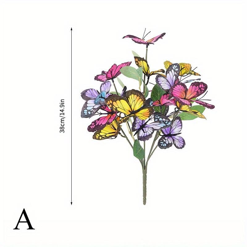 1Pc Simulation Christmas Egg Bouquet Rose Leaf Decorative Green Plant, Black Eucalyptus Fake Flowers