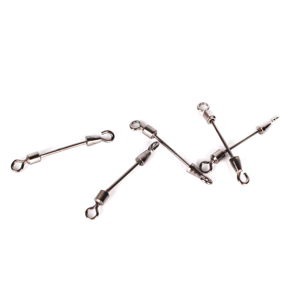 10pcs Stainless Steel Pin  Connector Chain Eight-shaped Ring Pin Connector Fishing Accessories