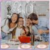 30th Birthday Napkins for Her 40 Pack Rose Gold 2-Ply Disposable Paper Napkins - 1994 Themed Party Supplies for Women Milestone Celebration 6.5 x 6.5