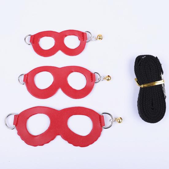 Hamster Leash Set Extended Lanyard Buckle Bells Small Chinchilla Lead Walking Running Chest Strap