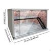 1/64 1/36 1/32 Scale Car Display Unit Acrylic Parking Space with LED Illumination for Collectors