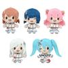 Project Sekai Colorful Hatsune Miku Fluffy Mascot MORE New Complete Set of 5 Types Haruka Airi Shizuku Hatsune Miku from Stage 10cm Official Stage!
