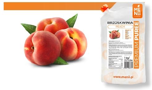 Pulpa Owocowa Brzoskwinia 1Kg Premiumpuree Menii
