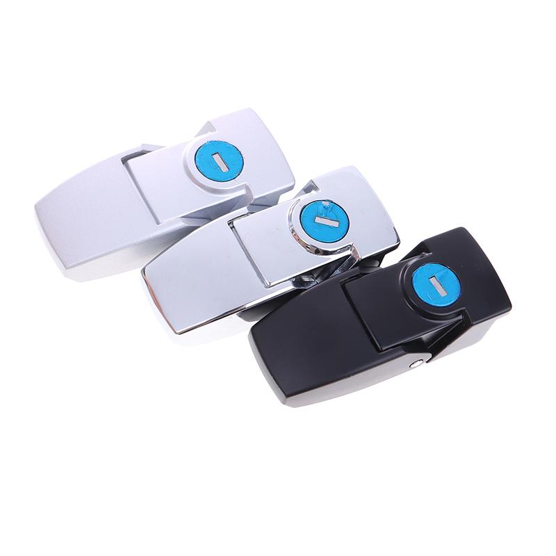 Dk604 Schnallenverschluss Edelstahl Schrankriegel Schubladensicherheit Knebelverschluss mit zwei Schlüsseln