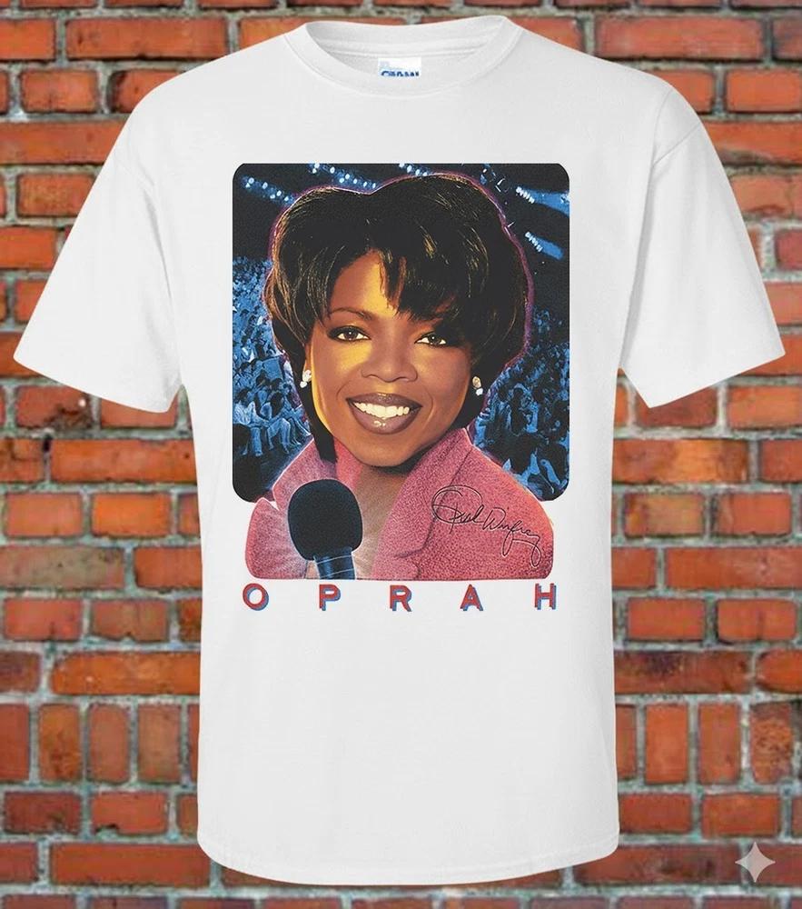 Vintage Recreated Big Face OPRAH 90s Style Bootleg Tee Graphic TShirt S