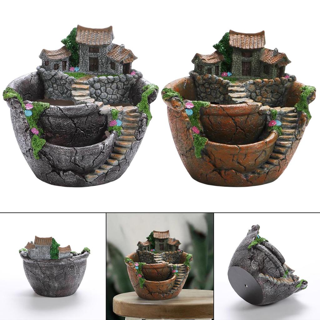Plants Planter Flower Pot Fairy Garden Design Crafts for Store
