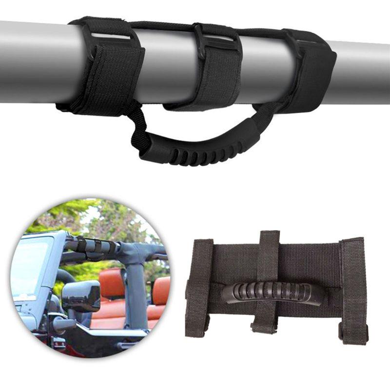 Car Inner Door Panel Roll Bar Grab Handles Auto Roof InsideHandrail for Wrangler