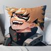 Animation B-Bakugou K-Katsuki Pillow Case Square Pillow Bedroom Sofa Leisurecomfortcushion Car Living Room Home Decoration 40X40