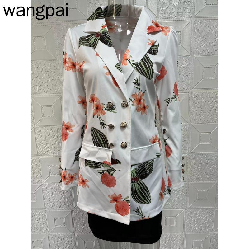 Zweiteiliges Set für Damen, Herbst und Winter, lässig, langärmelig, Anzugjacke, bedruckter Rock