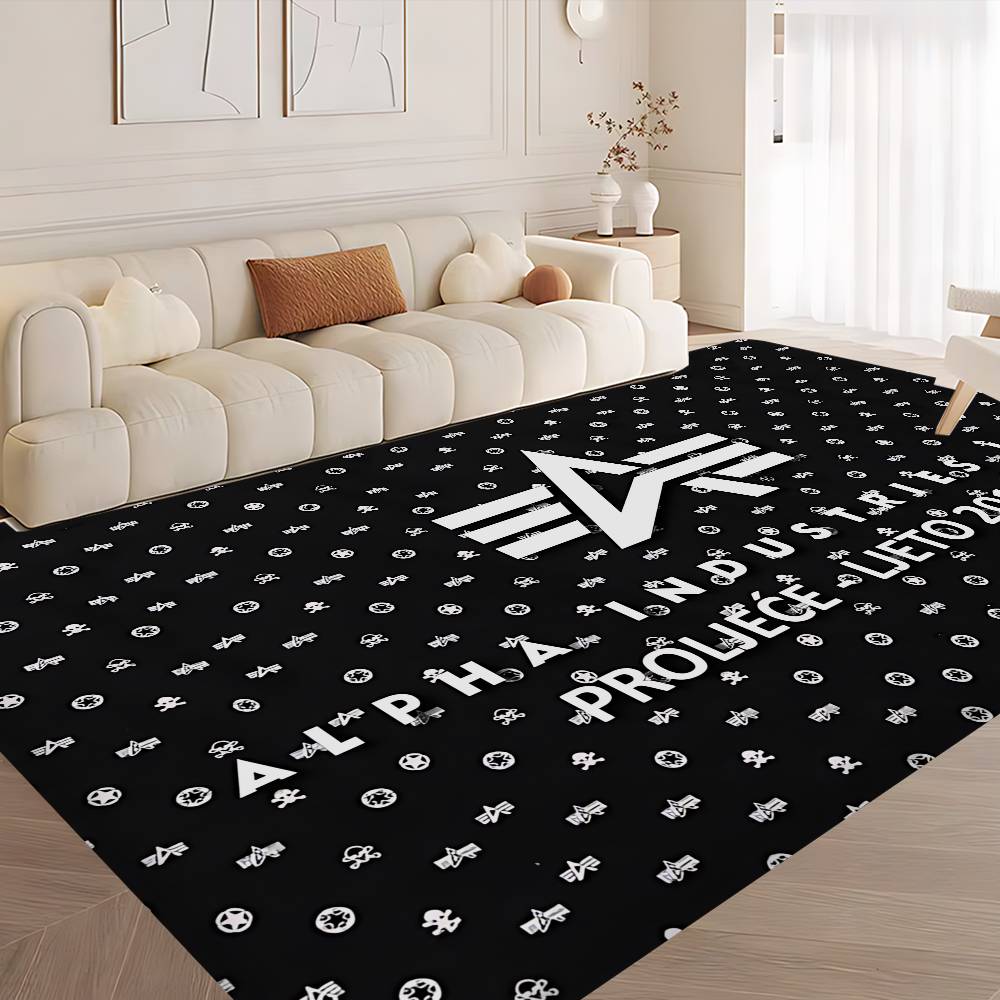 Alpha La Industries Bathroom Mat Kids Room Bedroom Decoration Balcony Anti-Slip Doormat Living Room Welcome Rug